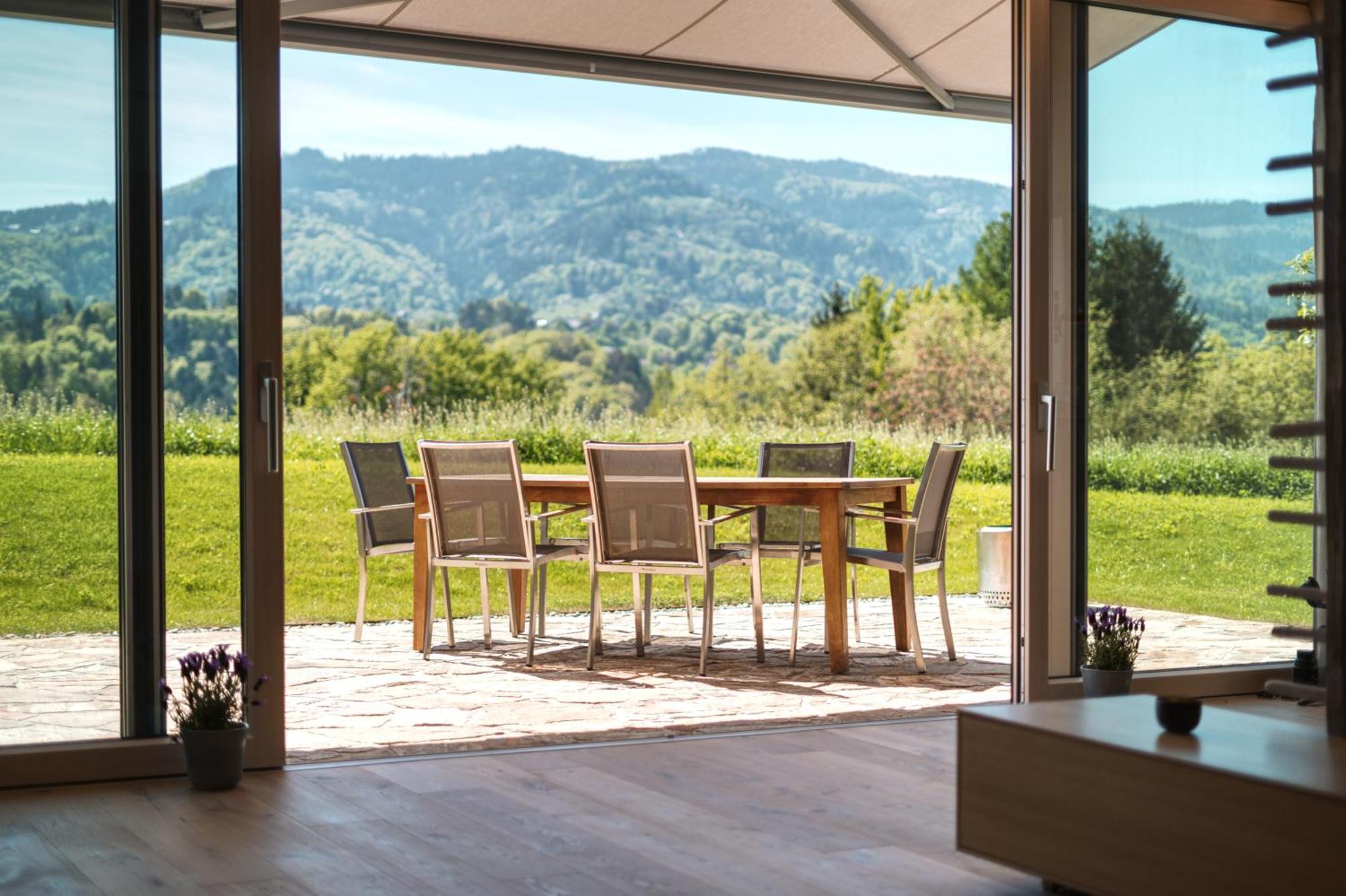 Traumhaftes Ferienhaus am Lateinberg - 8455 Eibiswald Südsteiermark Villa Exterior foto