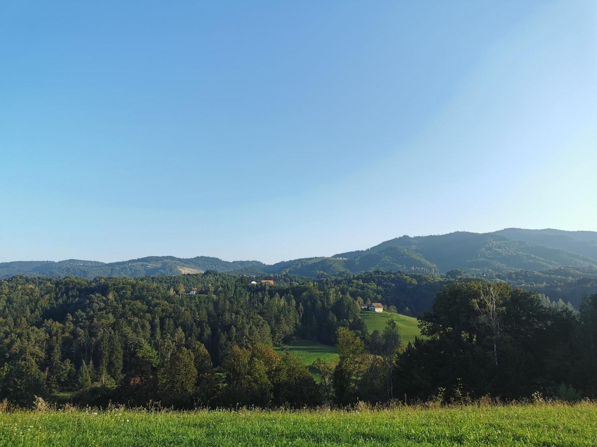 Traumhaftes Ferienhaus am Lateinberg - 8455 Eibiswald Südsteiermark Villa Exterior foto